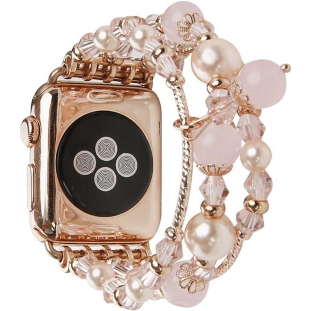 NEW Pink Pearl Apple Watch Band